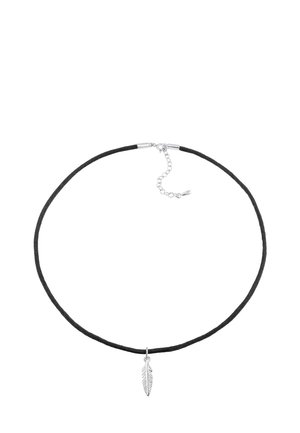 BASIC FEATHER CHOKER - Halskæder - silberfarben