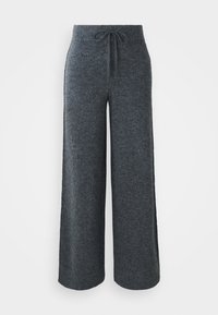 AMOURETTE COZY - Pyžamové nohavice - dark grey melange