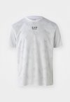 TENNIS PRO TEE GRAPHIC - Športne majice - fancy white/blue