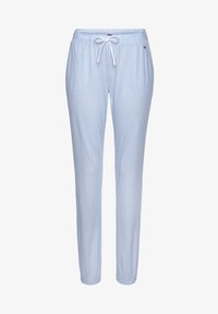 Unausgewählt, himmelblau-gestreift