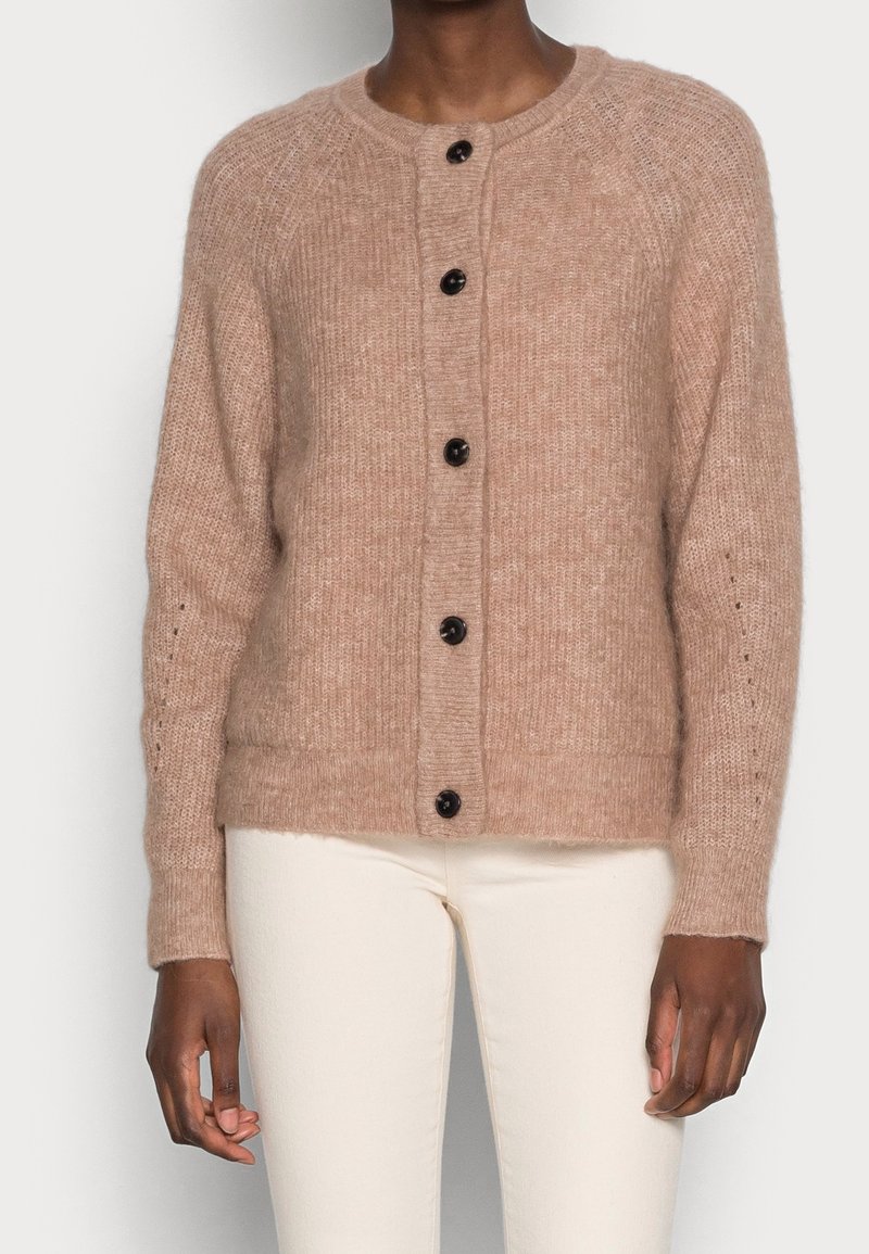 Selected Femme Kardigan - brown