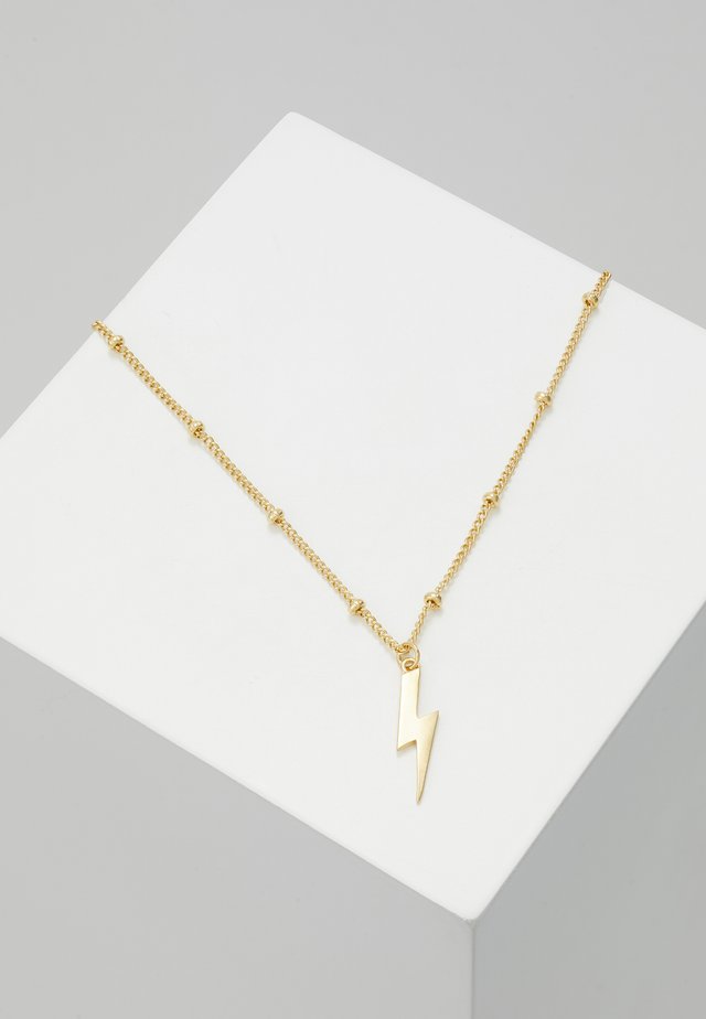 YOU'RE ELECTIC LIGHTNING GIFT POUCH - Ketting - pale gold-coloured