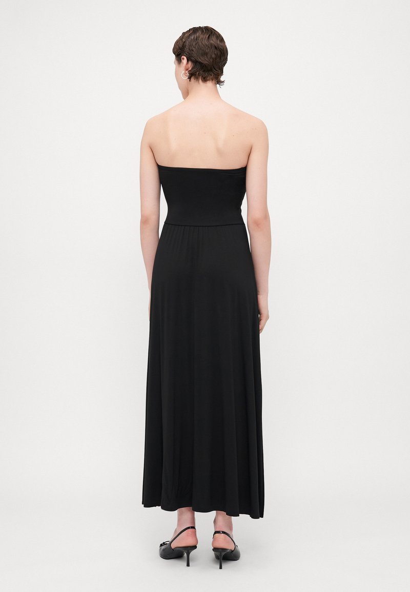 sachin and babi light blue dress Gap Tall STRAPLESS DROPWAIST DRESS - Maxi dress - true black/black