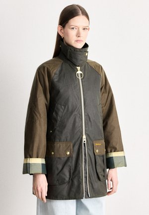 KETTLEWELL - Short coat - archive olive/beech