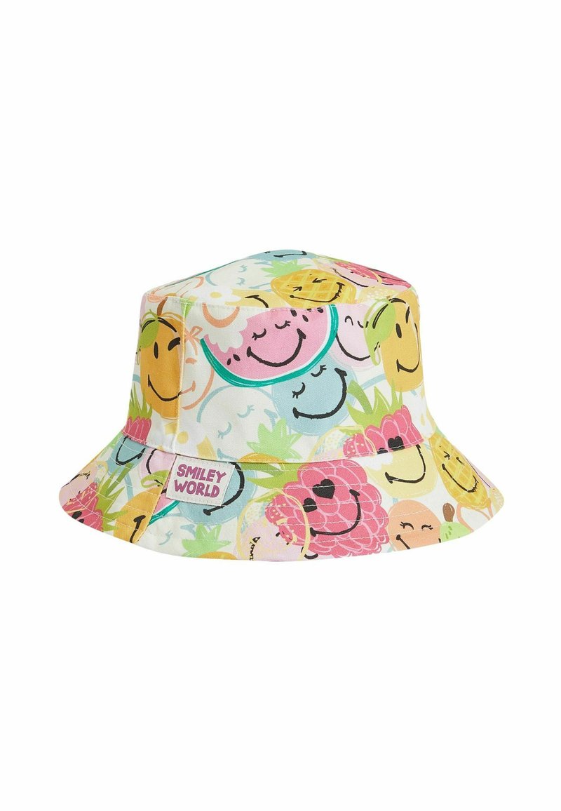 Next BUCKET - Hut - multi bright smiley