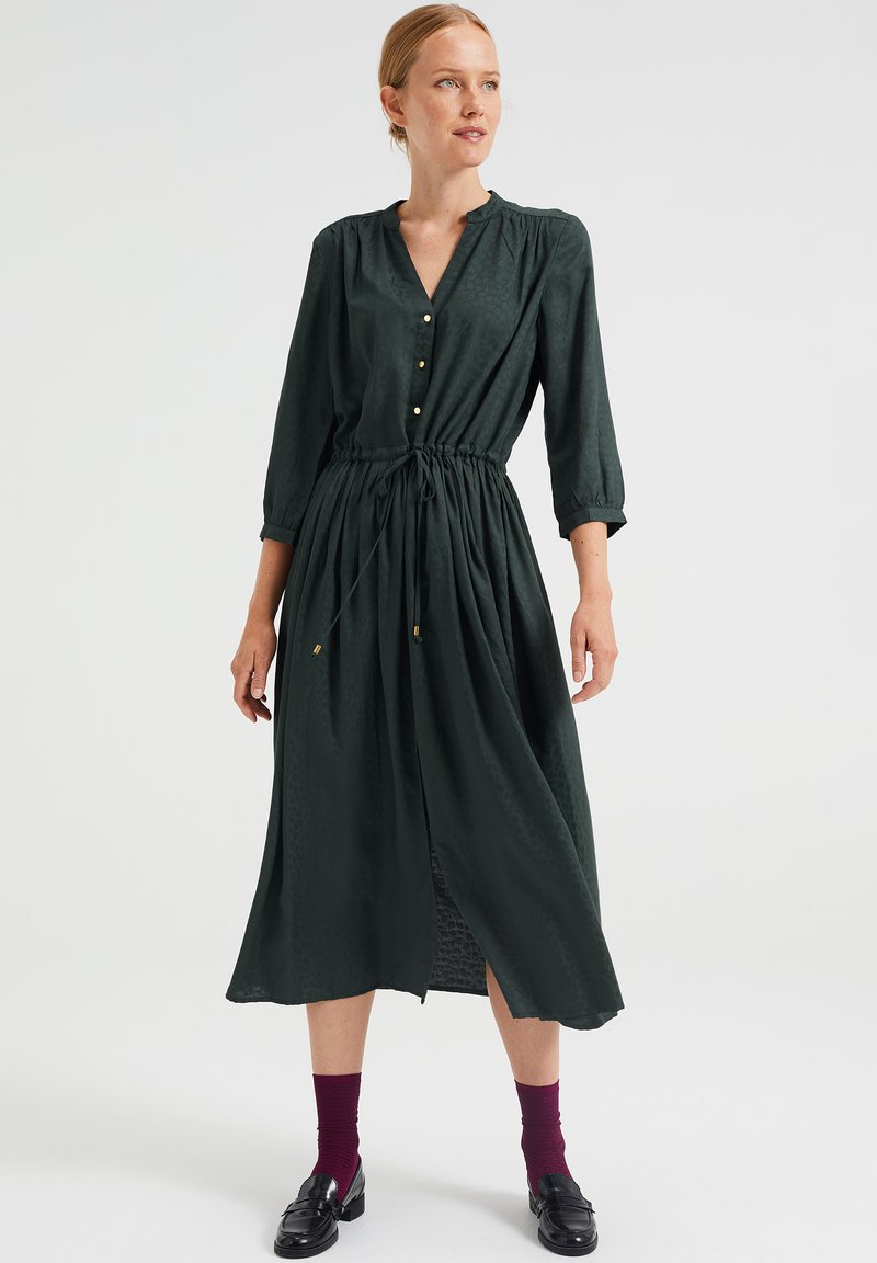 WE Fashion Blousejurk donkergroen WE Fashion Blousejurk donkergroen