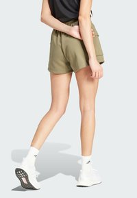 adidas Sportswear SL FT SHO - Šortky - olive strata   white