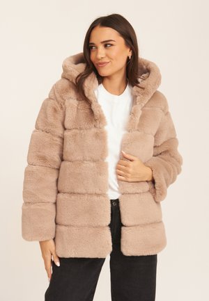 HORIZONTAL - Winter coat - minkbrown
