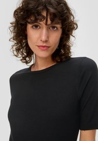 s.Oliver T-shirt basic - schwarz