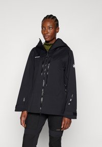Mammut HALDIGRAT AIR HOODED JACKET WOMEN - Casaco impermeável - black