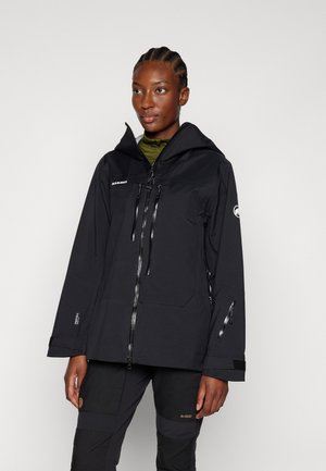 HALDIGRAT AIR HOODED JACKET WOMEN - Hardshell striukė - black