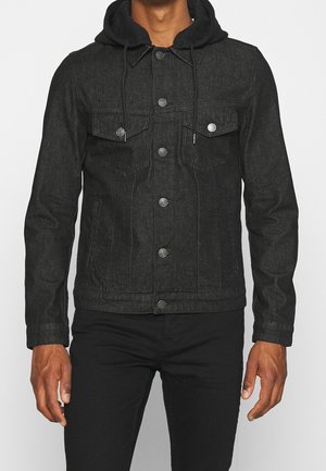 Spijkerjas - black