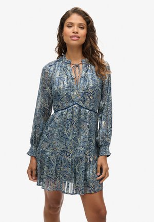 Superdry & Co Hverdagskjole - leaf paisley green