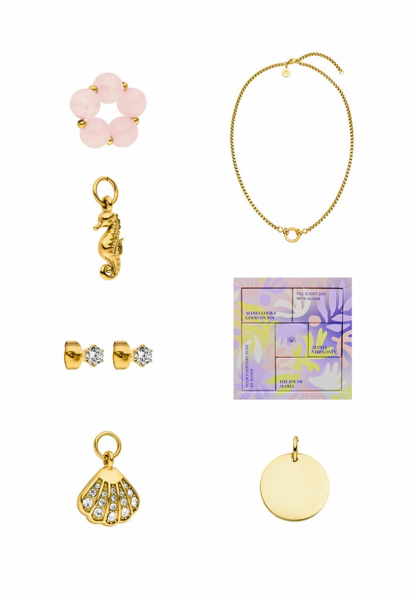 GESCHENKBOX SIX DAYS OF SET - Armband - goldfarben