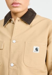 Carhartt WIP MICHIGAN - Lichte jas - dusty brown/tobacco rinsed
