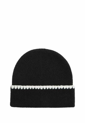 WHIPSTITCH TRIM - Beanie - black