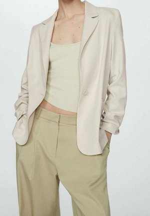 Krátký kabát - sand