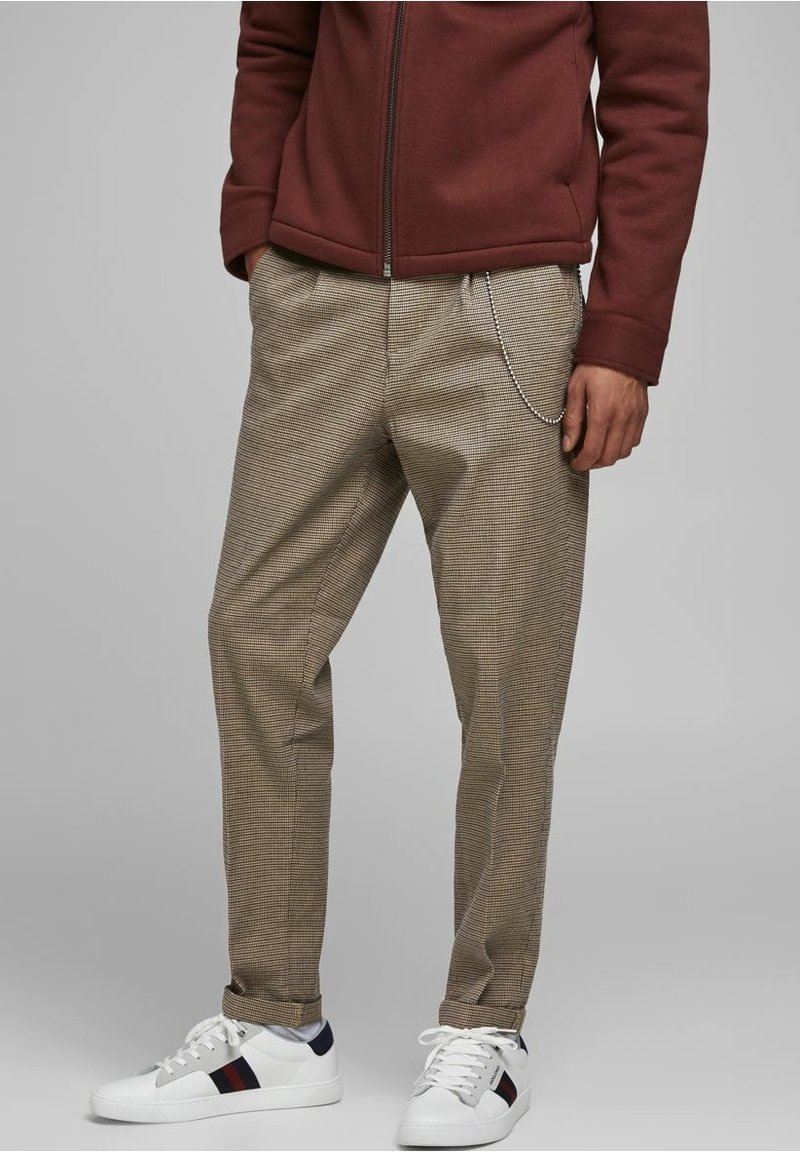 Jack & Jones Tygbyxor - light brown