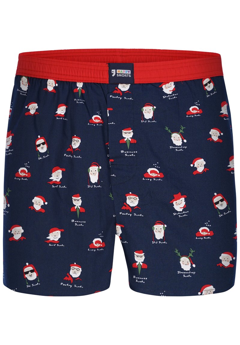 Produktbild von Weihnachten Boxer Shorts Jumppmile Herren Weihnachts-Boxer - Lustige Weihnachtsmann Unterwäsche Boxershorts Weihnachten