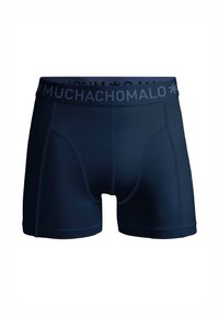 MUCHACHOMALO 2-PACK SOLID - Uske bokserice - blue grey