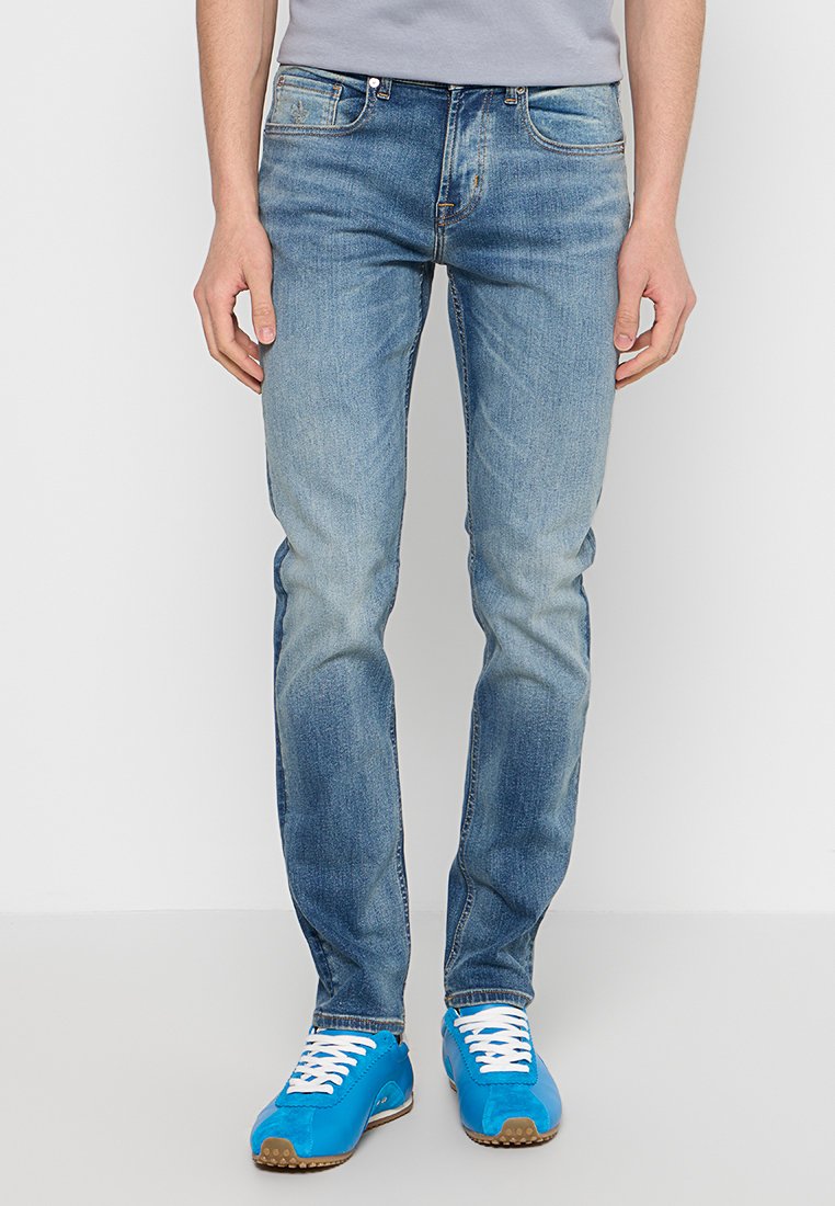 7 For All Mankind Slim fit jeans blauw 7 For All Mankind Slim fit jeans blauw
