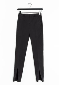 Mango Chino kalhoty - black