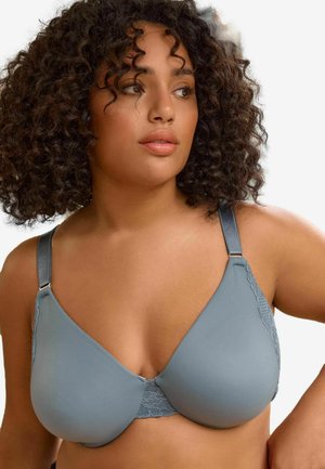 NON PADDED UNDERWIRED BRA.  - REGULAR FIT - Krūšturis ar stīpiņu - blue
