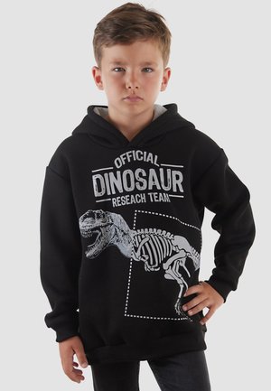 Denokids, BEKLEIDUNG DINO RESEARCH XT - Sweat à capuche - black ms-s-