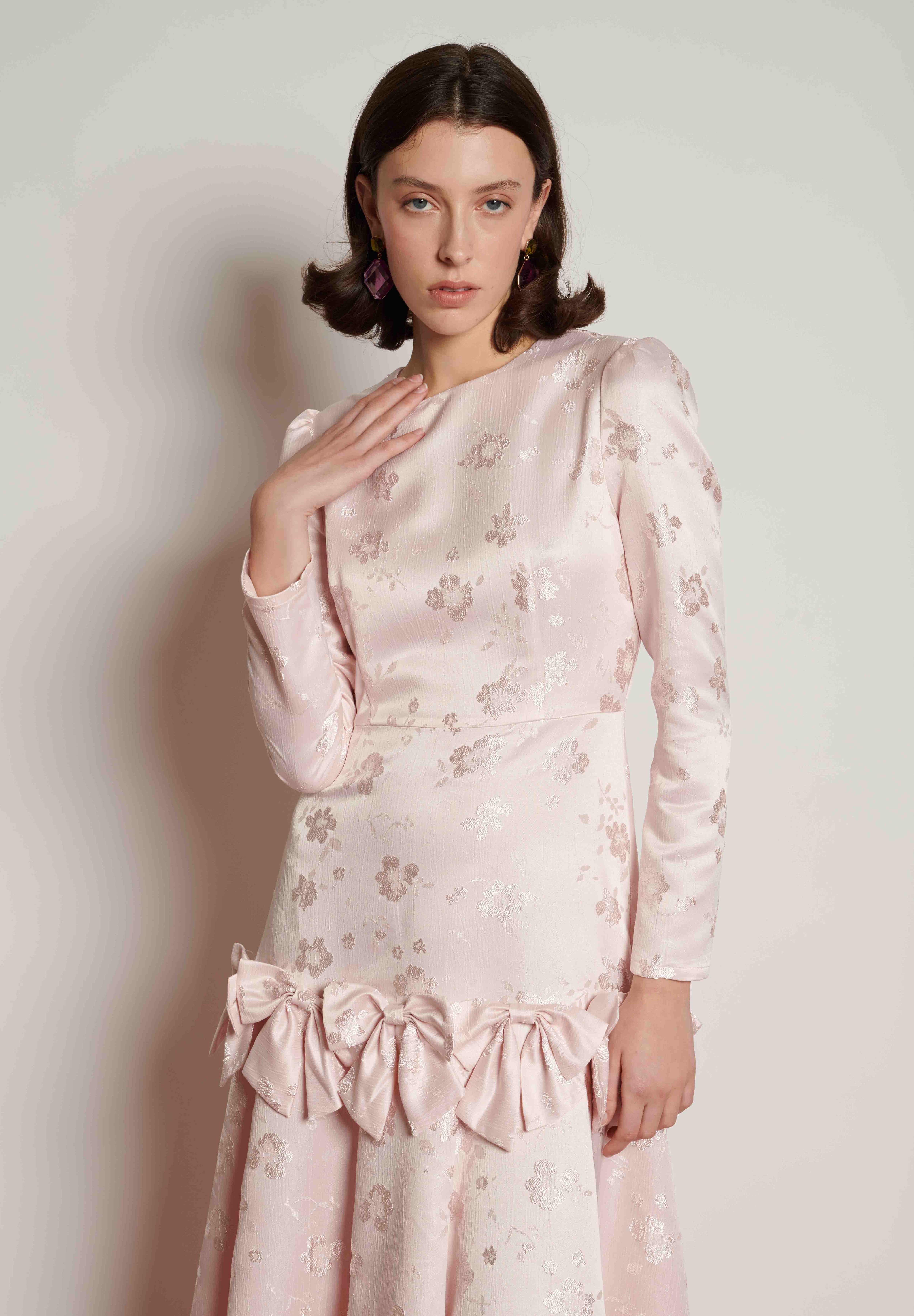 Sister Jane GLOSS MIDI DRESS - Cocktail dress / Party dress - pink
