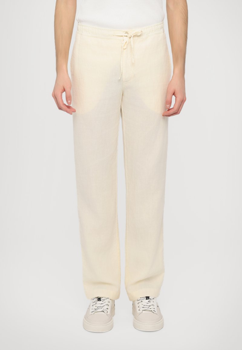 120% Lino - MEN PANT - Pantalon classique - ecru, Agrandir