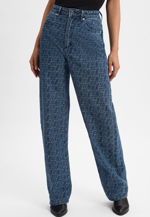 Relaxed fit jeans - denim