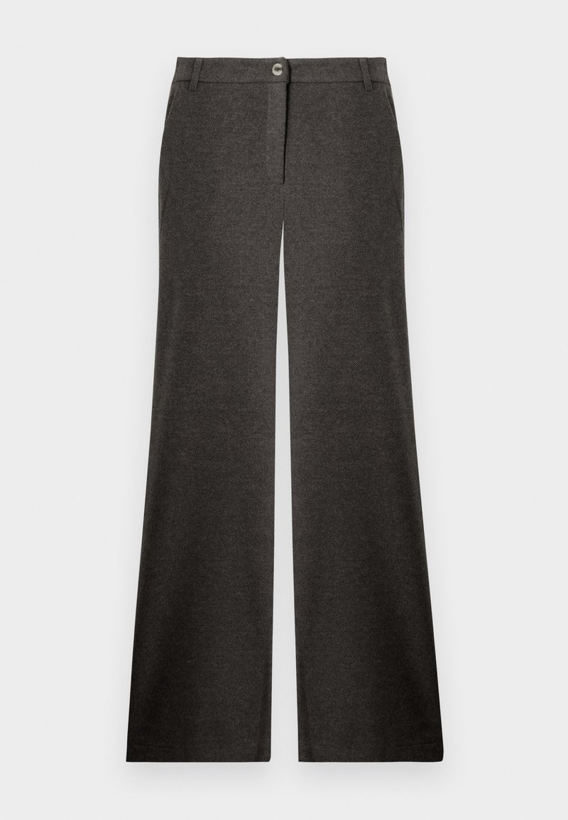 Pieces Broek donkerbruin