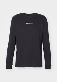 LOGO TEE UNISEX - T-shirt estampada - deep black