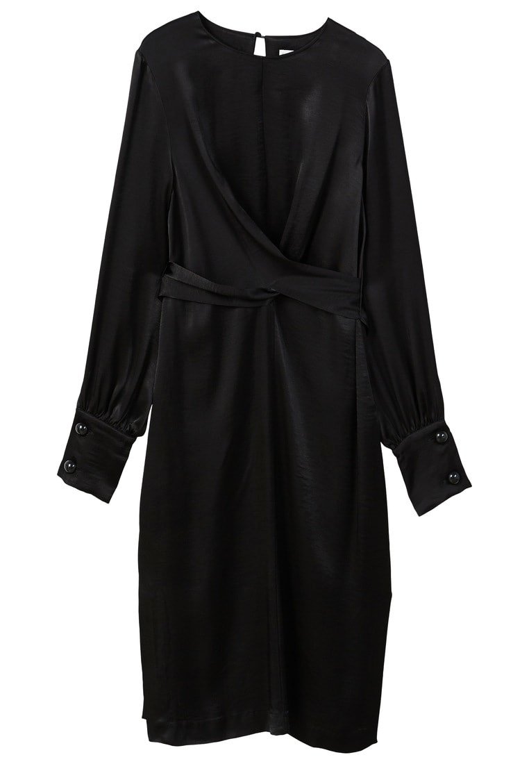 Mango Cocktailjurk zwart