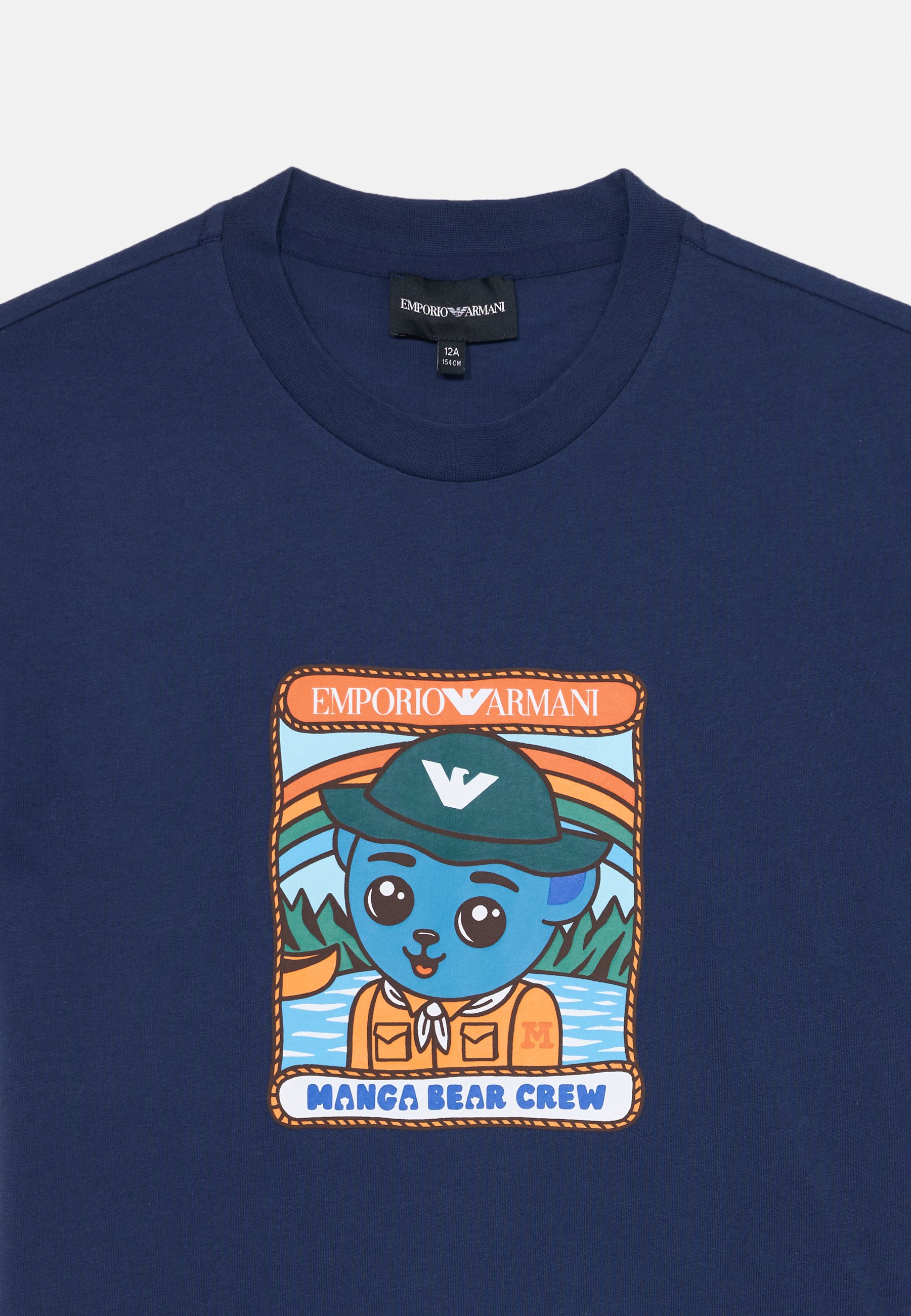【Blue Bird】MM6 Maison Margiela Ｔシャツ MM6 Maison Margiela UNISEX - T-shirt z nadrukiem/niebieski