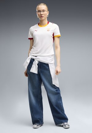 Puma, GALATASARAY S.K. AUSWEICHTRIKOT - T-shirt de sport - white-dark cherry-summer sunset