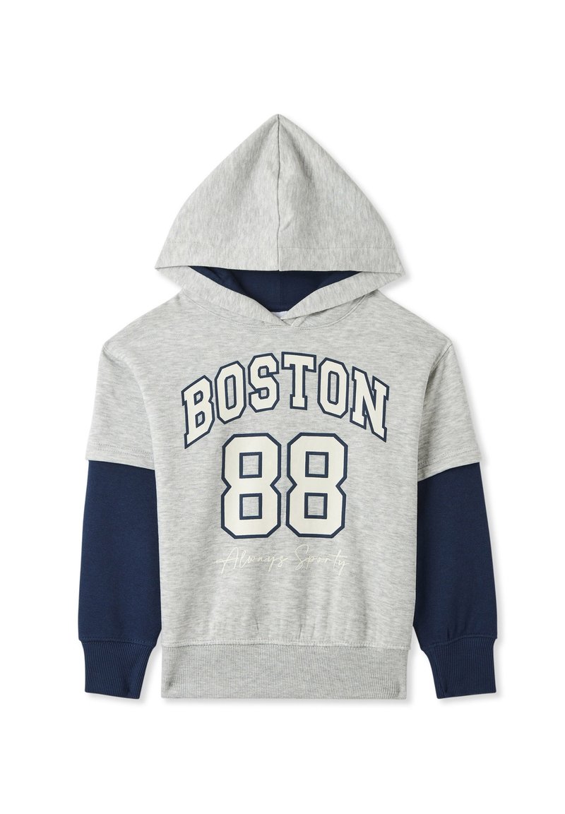 Felpa Con Cappuccio Vintage Boston 76er - Gildan Heavy Blend, Stampe Personalizzabili, Tutte Le Taglie