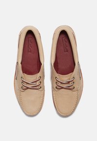 Timberland Boat shoes - medium beige full grain