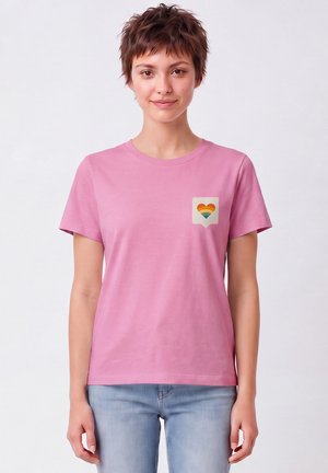 watapparel, VON HERZEN - T-shirt imprimé - bubble pink