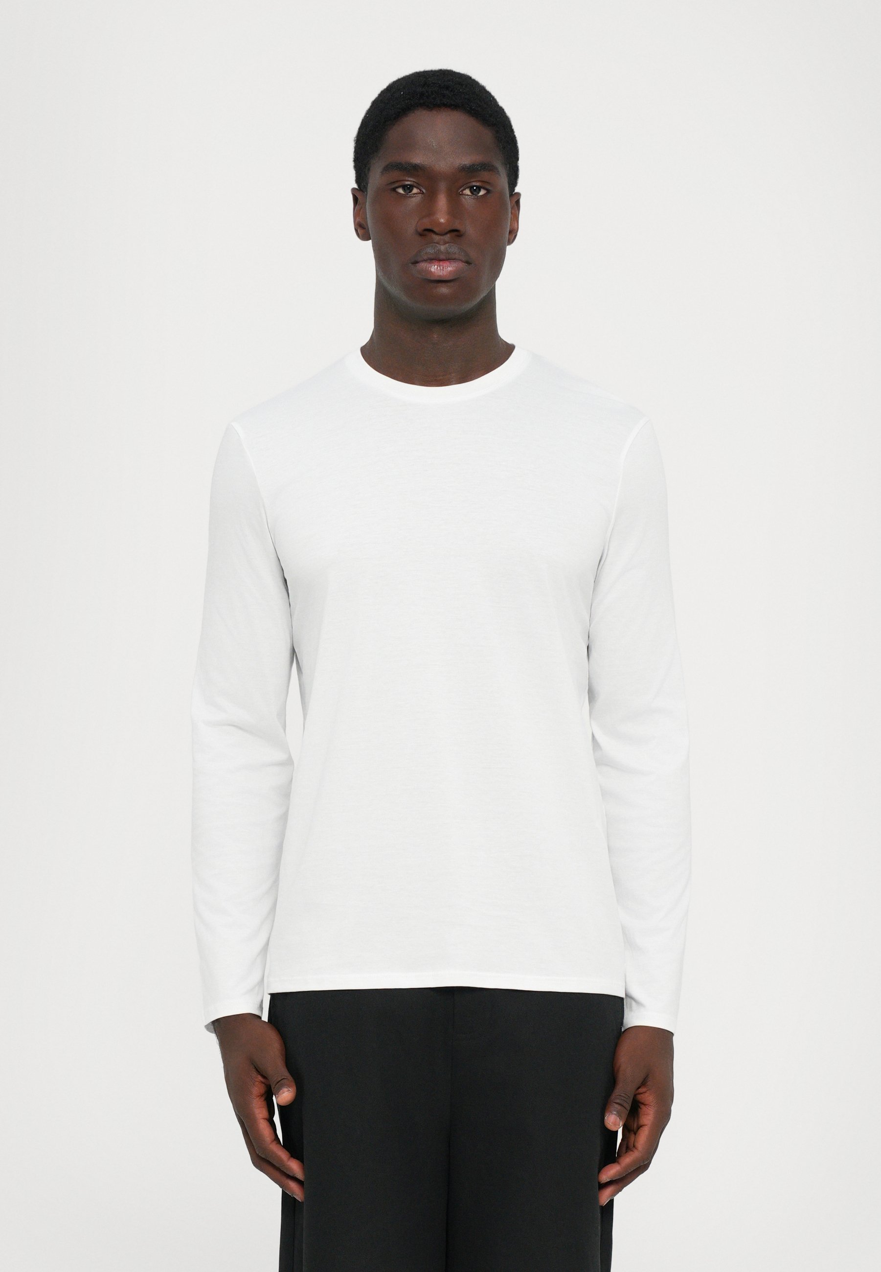 Armani Maglia Uomo Manica Lunga Cotone Emporio Armani Maglia