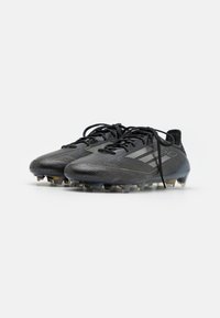 adidas Performance F50 ELITE FIRM GROUND - Fodboldstøvler til fast underlag - core black/iron metallic/gold metallic