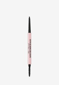Too Faced - BROWS SUPER FINE BROW DETAILER - Wenkbrauwpotlood - soft black Miniatuurafbeelding 1