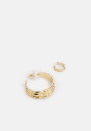 EARRING CHANDRA SET - Brincos - gold-coloured