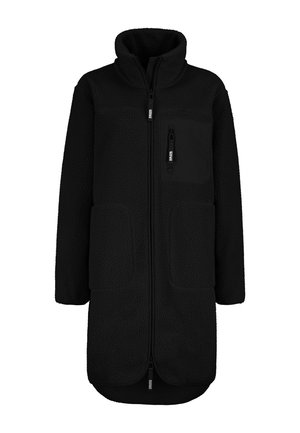 MIT BRUSTTASCHE - Kurzmantel - black