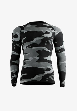 Stark Soul FUNKTION LANGARM - Unterhemd/-shirt - schwarz grau