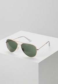 Jack & Jones - JACMAVERICK SUNGLASSES - Saulesbrilles - bright gold-coloured Miniatūras attēls 1