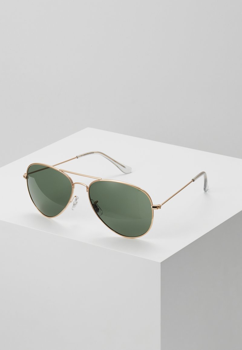 Jack & Jones - JACMAVERICK SUNGLASSES - Saulesbrilles - bright gold-coloured, Palielināt