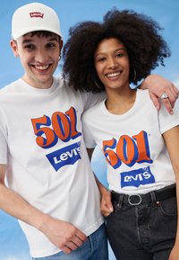 Levi's® T-shirt estampada - white