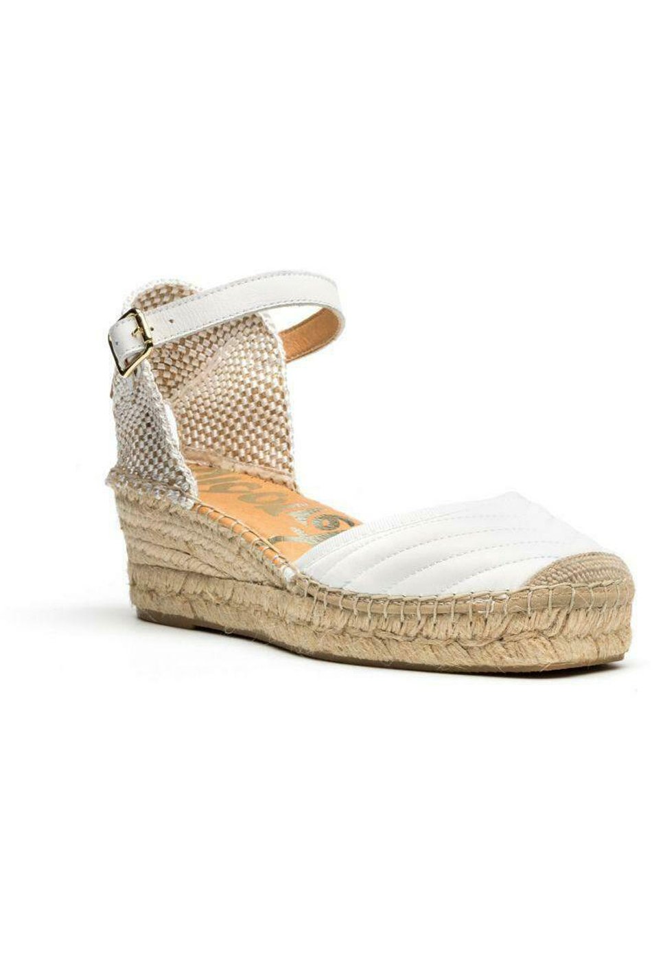 Vidorreta CUÑA - Sandalias de cuña - blanco - Zalando.es