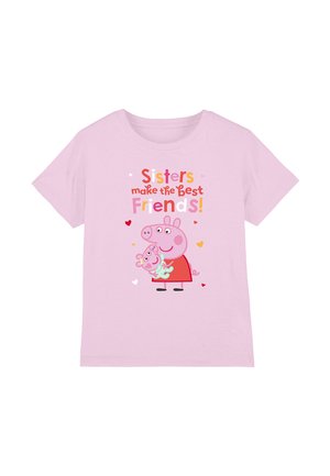 PEPPA PIG SISTERS MAKE THE BEST FRIENDS - Print T-shirt - pink